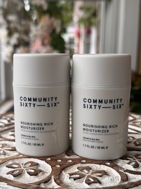 Community Sixty-Six Nourishing Rich Moisturizer 1.7 oz – NEW – 2-Pack!